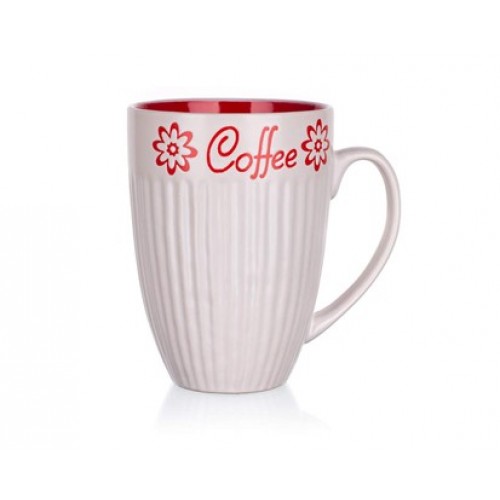 BANQUET Kubek Coffee czerwony 340 ml 60HH1273315R BANQUET Kubek Coffee czerwony 340 ml 60HH1273315R