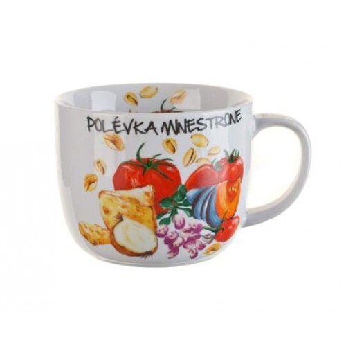 BANQUET Kubek zupa minestrone 730 ml CZ 60JG001M BANQUET Kubek zupa minestrone 730 ml CZ 60JG001M