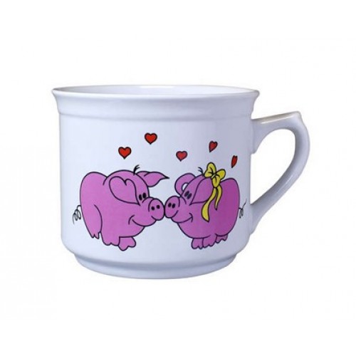 BANQUET Kubek BIG świnki 625 ml 60JSM9972 BANQUET Kubek BIG świnki 625 ml 60JSM9972