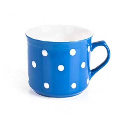 BANQUET Kubek BIG niebeiski w kropki 660 ml 60JSM9974N-C BANQUET Kubek BIG niebeiski w kropki 660 ml 60JSM9974N-C