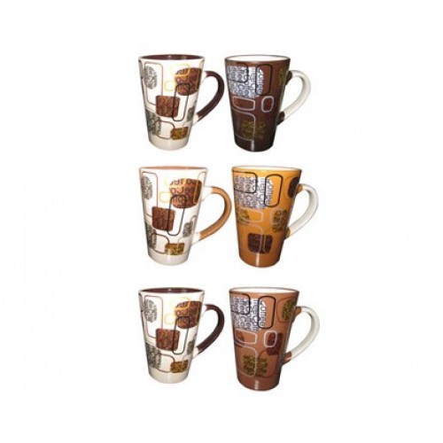 BANQUET Zestaw 2 kubków Coffee ass.,OK 60KWCD035P21