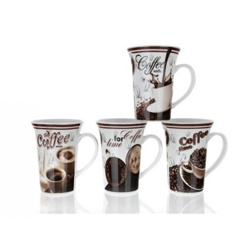 BANQUET Kubek wysoki Kawa 390 ml assorted 60RX02623 BANQUET Kubek wysoki Kawa 390 ml assorted 60RX02623