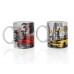 BANQUET Kubek 310 ml motyw auta assorted 60XQ8343