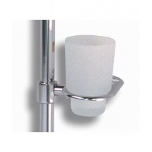 NOVASERVIS METALIA 1 uchwyt na szczoteczki i kubek, chrom, 6149,0Z