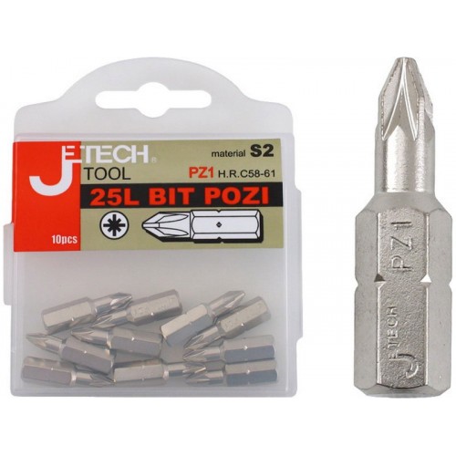 EXTOL PREMIUM Bity krzyżakowe 10szt, PZ 1x25mm, CrMoV 703010 EXTOL PREMIUM Bity krzyżakowe 10szt, PZ 1x25mm, CrMoV 703010