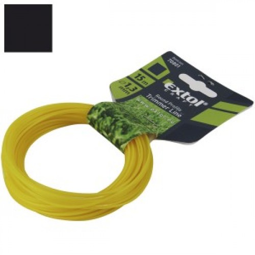 EXTOL CRAFT żyłka do podkaszarki , kwadratowa 2,4 mm, 15m 70924 EXTOL CRAFT żyłka do podkaszarki , kwadratowa 2,4 mm, 15m 70924