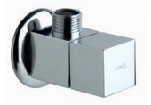 JIKA Cubito zawór kątowy, 2 szt., 3/8" × 1/2", chrom H3724200040101