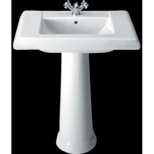 Roca America umywalka 75 x 52,5 cm z blatem ceramicznym A327490000