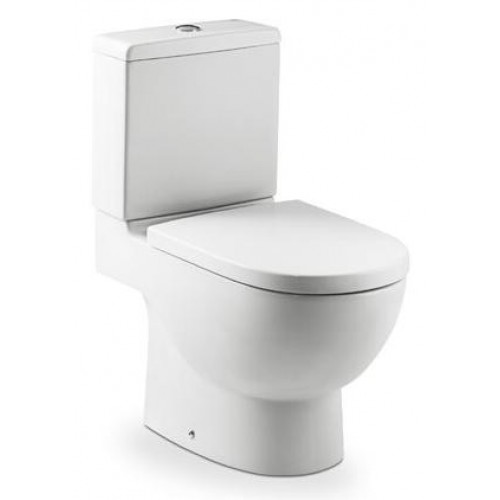 Roca Meridian miska o/podwójny do kompaktu WC, Maxi Clean A34224700M