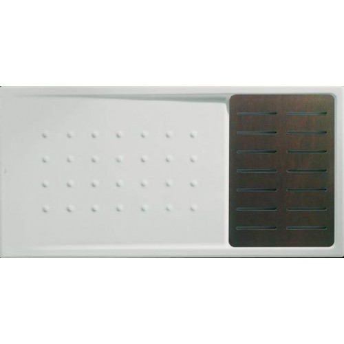 Roca Malta Walk-in brodzik prostokątny 140 x 70 cm, ruszt Wenge A373524000