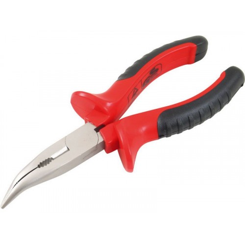 EXTOL PREMIUM Szczypce przedłużone wygięte izolowane 160mm 7422