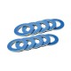 NÝVLT Ch2/135 zestaw uszczelek płaskich do zaworów, bezazbestowe, 10 szt.,1",38 × 24 × 2mm