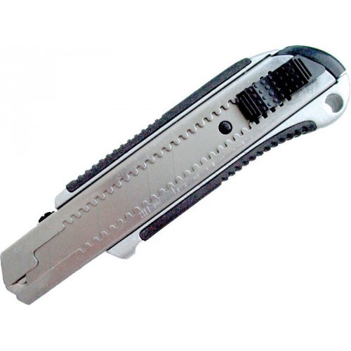 EXTOL PREMIUM Nóż z ostrzami łamanymi, metalowa prowadnica, 25mm 80052