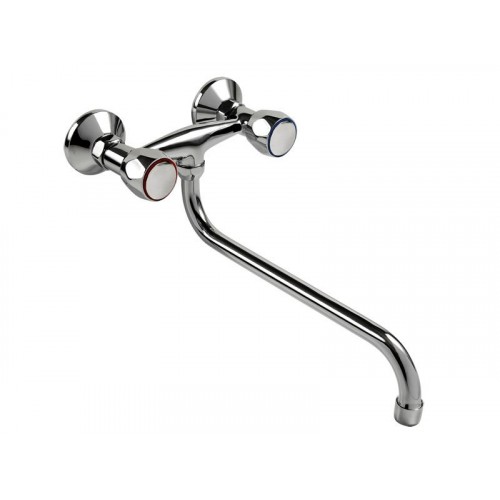 BALLETTO Bateria zlewozmywakowo-umywalkowa, 150mm, S-ramie 25cm 85013