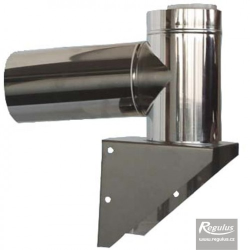 REGULUS APWKB8 Kolano narożne 80/125 PPH-A/Inox, z uchwytem, 8645 REGULUS APWKB8 Kolano narożne 80/125 PPH-A/Inox, z uchwytem, 8645