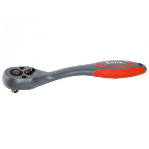 EXTOL PREMIUM Grzechotka odgięta, 72 zęby, 1/4", L-145mm 8816411