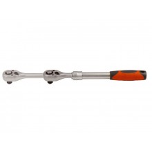 EXTOL PREMIUM Grzechotka teleskopowa, 48 zębów, 1/2", L 300-440mm, 8816420