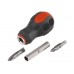 EXTOL PREMIUM Śrubokręt 4v1, PH1, PH2, (-) 4, 5.5mm, CrV 8819106