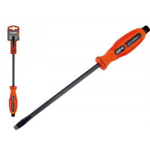 EXTOL PREMIUM Śrubokręt do pobijania, (-) 9,5x250mm, HRC 56-60, CrMoV 8819122