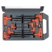 EXTOL PREMIUM Zestaw T-kluczy imbusowych, 9szt, 2-2,5-3-4-5-6-7-8-10mm, 8819301