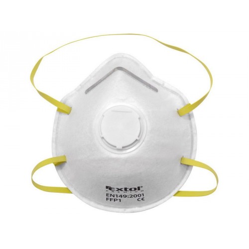 EXTOL PREMIUM Półmaska / respirator z zaworem wydechowym FFP1, 8856712 EXTOL PREMIUM Półmaska / respirator z zaworem wydechowym FFP1, 8856712
