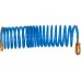 EXTOL PREMIUM Wąż pneumatyczny spiralny PU z mosiężnymi końcówkami, 6mm,L8m 8865132