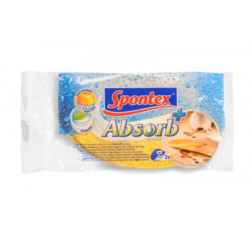 SPONTEX Zmywak Gąbka Celulozowa ABSORB 2szt., 97042042