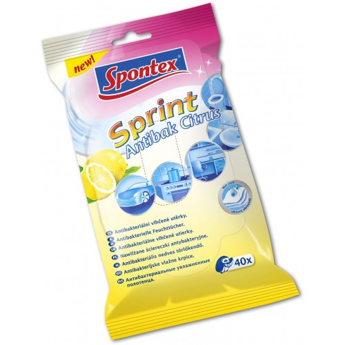 SPONTEX Wilgotne ściereczki Dispenser 97043053S