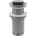 ALCAPLAST Spust umywalki click/clack 5/4" metalowy, mały korek A394