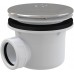 ALCAPLAST Syfon brodzikowy kryty metalowy LUX 90 chrom A49K