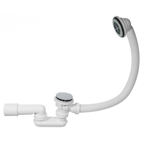 ALCAPLAST Syfon wannowy z korkiem click/clack chrom A505CRM