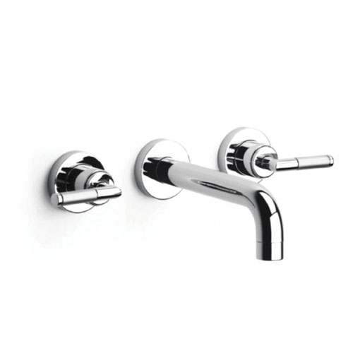 Roca Loft Elite dwuuchwytowa bateria umywalkowa ścienna podtynkowa A5A4751C00