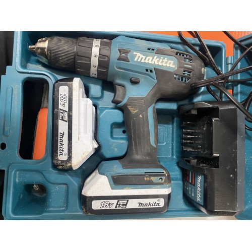 Makita HP488DWE Aku wiertarko-wkrętarka z udarem 2x akku 18V/1,5Ah G