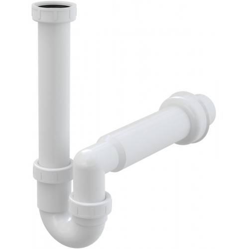 ALCAPLAST Pólsyfon zlewozmywaka rurowy z nakretką 6/4" A80 O50 ALCAPLAST Pólsyfon zlewozmywaka rurowy z nakretką 6/4" A80 O50
