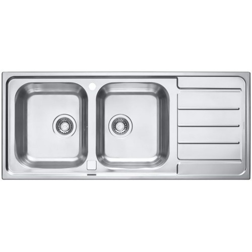 ALVEUS LINE 100 Maxim Zlewozmywak stalowy, 1160 x 500 mm, satyna 1087975