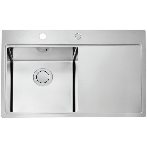 ALVEUS PURE 40 UP L Zlewozmywak stalowy, 790 x 525 mm, lewy 1123789 ALVEUS PURE 40 UP L Zlewozmywak stalowy, 790 x 525 mm, lewy 1123789