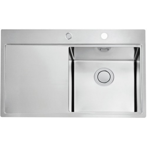 ALVEUS PURE 40 UP P Zlewozmywak stalowy, 790 x 525 mm, prawy 1123790