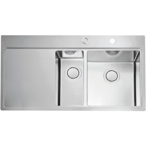 ALVEUS PURE 60 UP P Zlewozmywak stalowy, 980 x 525 mm, prawy 1123794 ALVEUS PURE 60 UP P Zlewozmywak stalowy, 980 x 525 mm, prawy 1123794