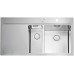 ALVEUS PURE 60 UP P Zlewozmywak stalowy, 980 x 525 mm, prawy 1123794