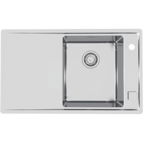 ALVEUS STRICTO 10 P Zlewozmywak stalowy, 790 x 472 mm, prawy 1124361