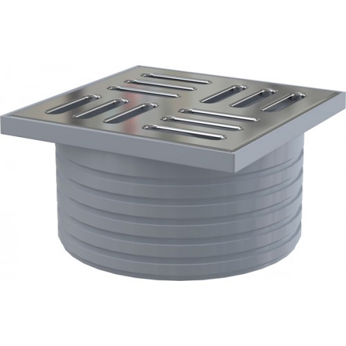 ALCAPLAST Gardziel wpustu, kratka 105 × 105 mm, nierdzewna do APV26, APV26C, APV0900 ALCAPLAST Gardziel wpustu, kratka 105 × 105 mm, nierdzewna do APV26, APV26C, APV0900