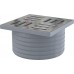 ALCAPLAST Gardziel wpustu, kratka 105 × 105 mm, nierdzewna do APV26, APV26C, APV0900