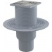 ALCAPLAST Kratka ściekowa 105 × 105/50/75 odpływ pionowy, kratka nierdzewna APV2311