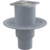 ALCAPLAST Kratka ściekowa 105 × 105/50/75 odpływ pionowy, kratka nierdzewna APV2321
