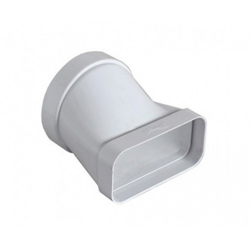 ARISTON Przejście poziome ABS o średnicy 125 mm na prostokącie 150 x 70 mm 3208043