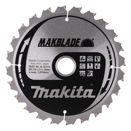 Makita B-32714 Tarcza tnąca 216 x 30 mm, 24