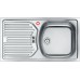 OUTLET Franke Euroform EFN 614-78, zlewozmywak, Stal szlachetna len 101.0058.089