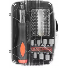 Black & Decker A7062 Zestaw bitów i nasadek, 40-elementowy