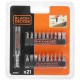 Black & Decker A7074 zestaw 21 bitów + magnetyczny uchwyt