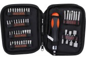 Black & Decker A7104 Zestaw bitów i nasadek (56ks) z wkrętakiem zapadkowym